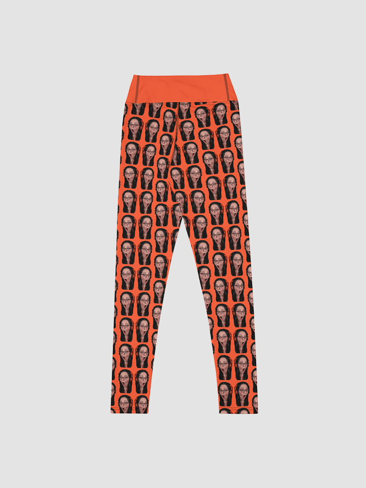 All-Over Print Pog Leggings - Orange product image (2)