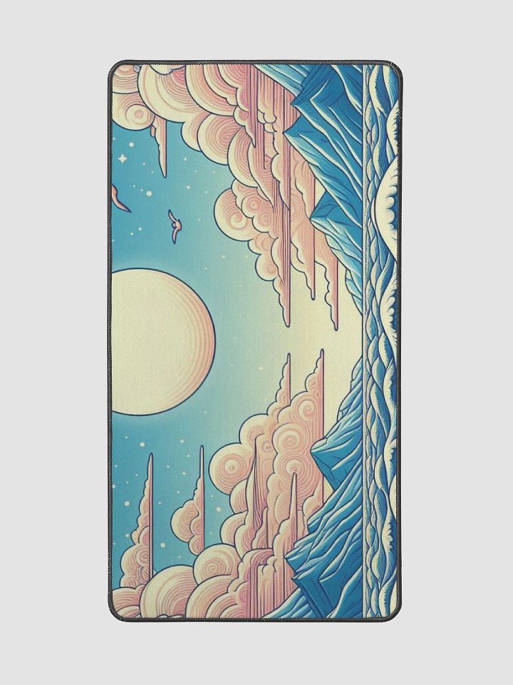 sunset gaming mousepad product image (2)