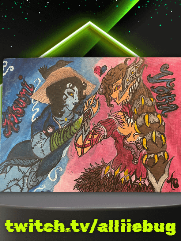 Vora x Kasumi Fan Art Canvas 8x10 product image (1)