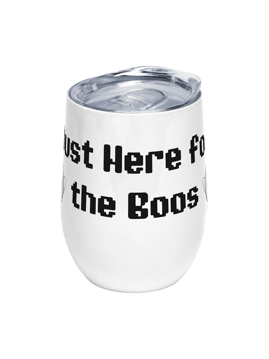 Just Here for the Boos Stainless Steel Wine Tumbler product image (1)