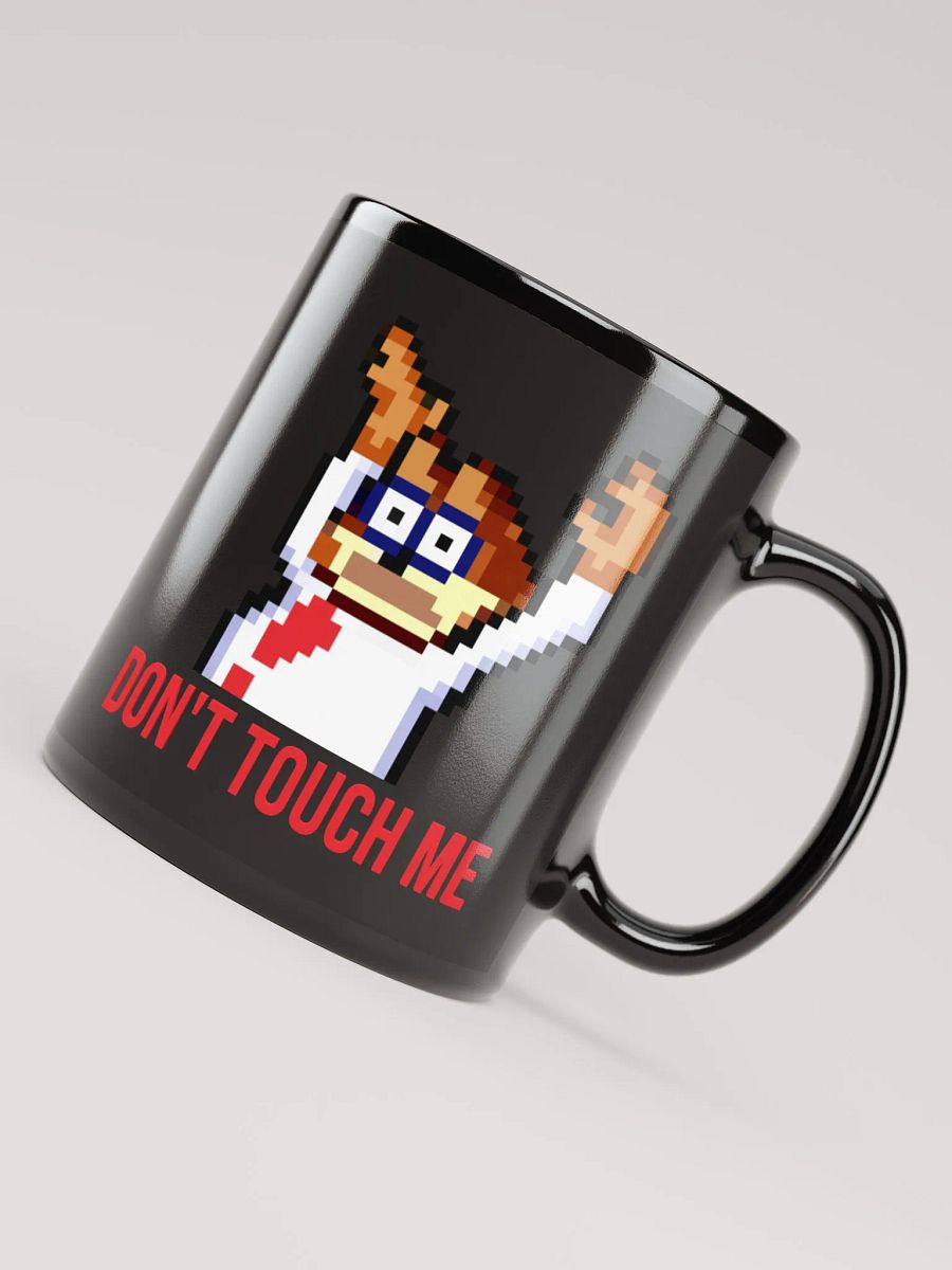 Don't Touch Me Mug Black product image (7)