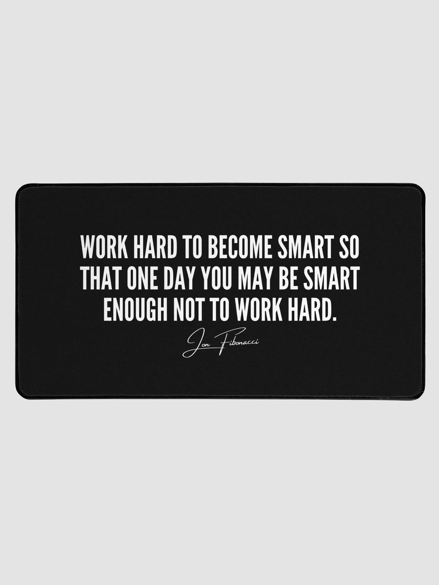 Work Smart Not Hard Mouse Pad product image (1)