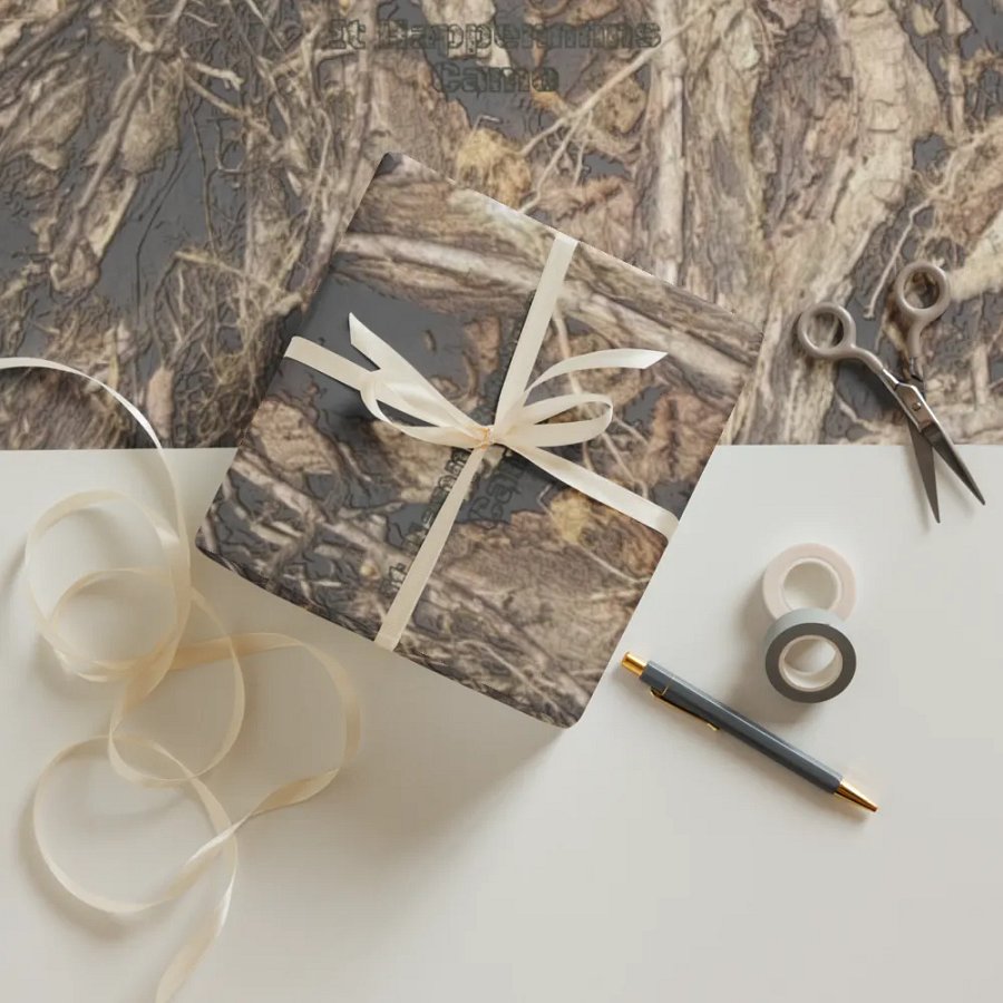 Wrapping Paper Sheets (3) - Dead Split - It Happennnns Camo product image (12)