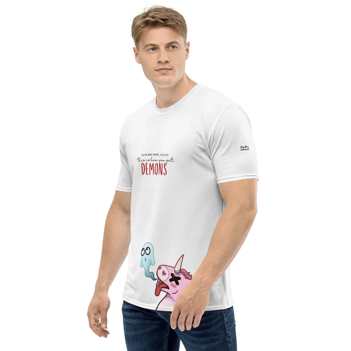 This is How You Get Demons All-Over T-Shirt, Light product image (2)