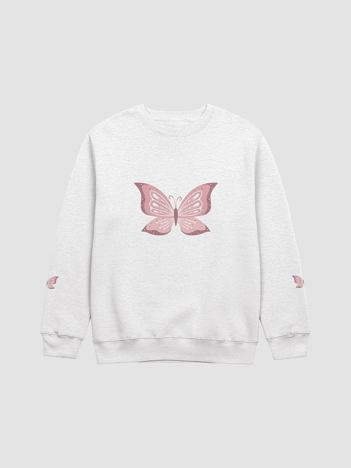 Pink Butterfly Dreams Crewneck Sweatshirt product image (1)