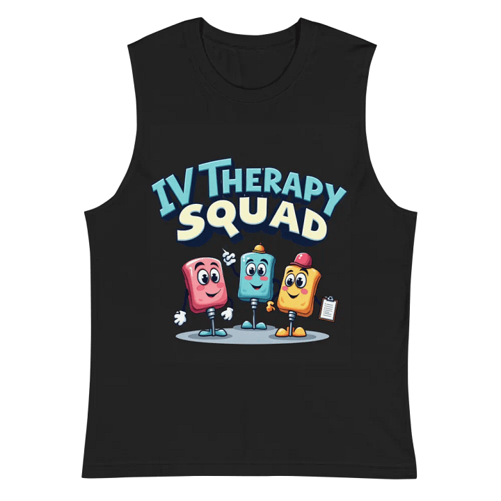 Cheerful IV Therapy Squad Muscle Tank product image (3)