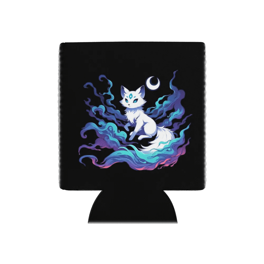 Mystical Moon Fox Can Cooler product image (1)