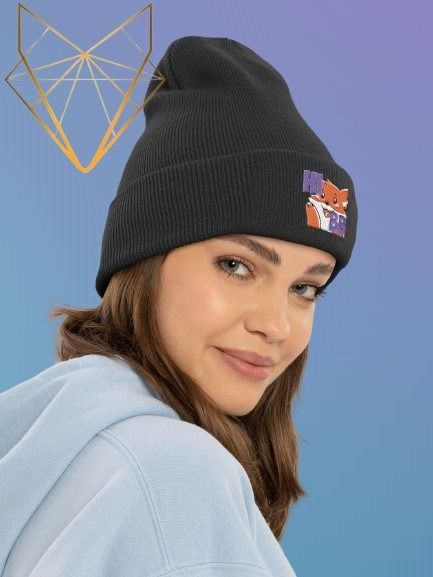 Hi BB Cuffed Beanie product image (1)