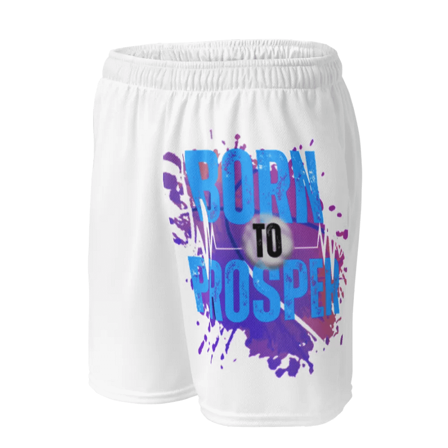 Expressive Born to Prosper Mesh Shorts product image (10)