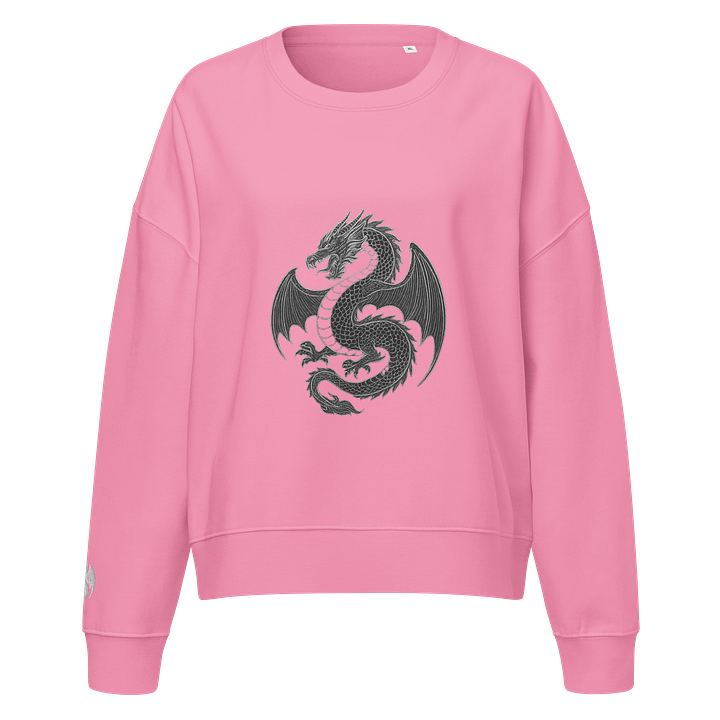 ⚫ 100% Organic Cotton - ⚫ Black Dragon – Shadowborn Command Sweater product image (1)