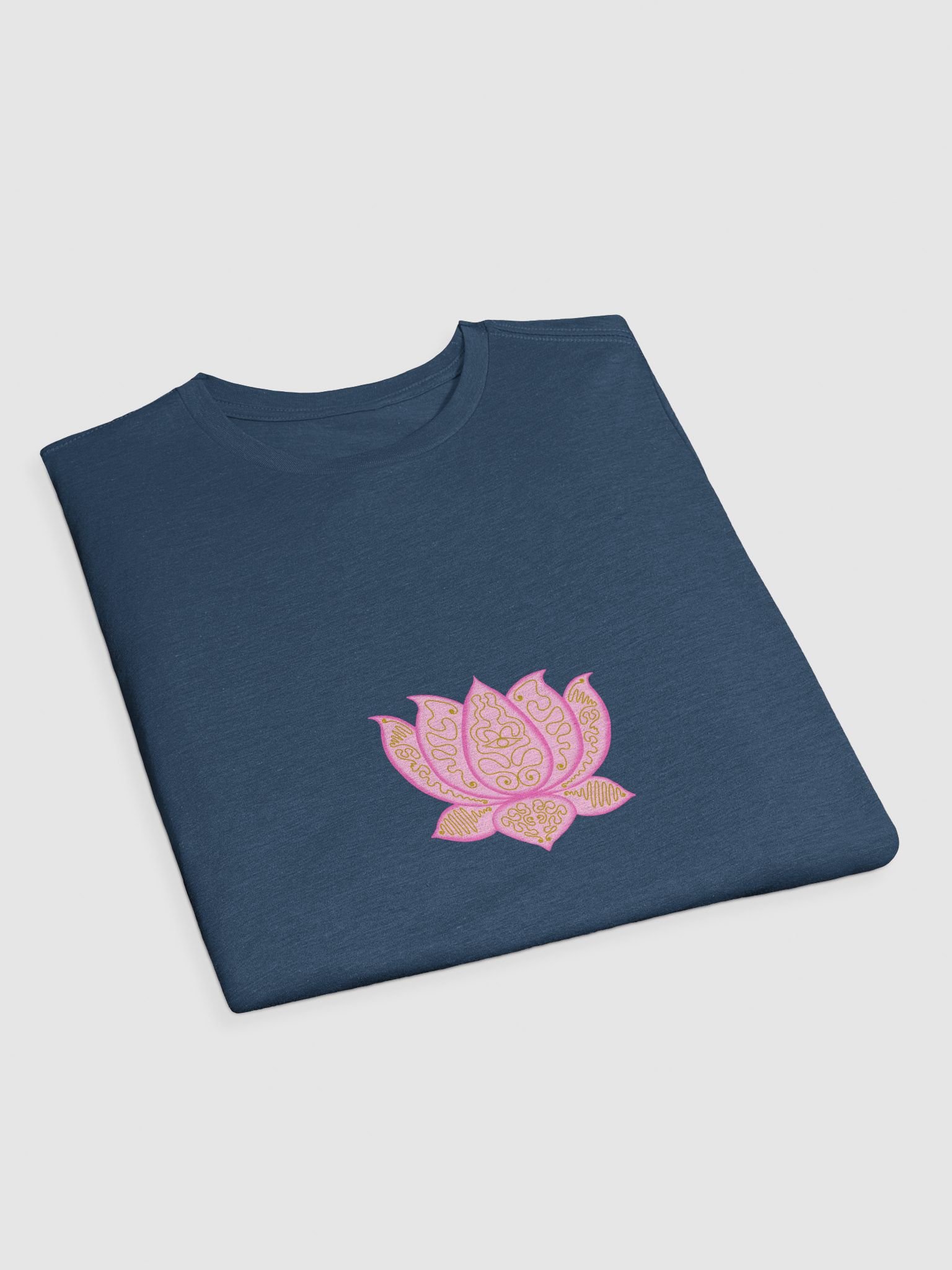 Lotus Elegance Pink T-Shirt product image (3)