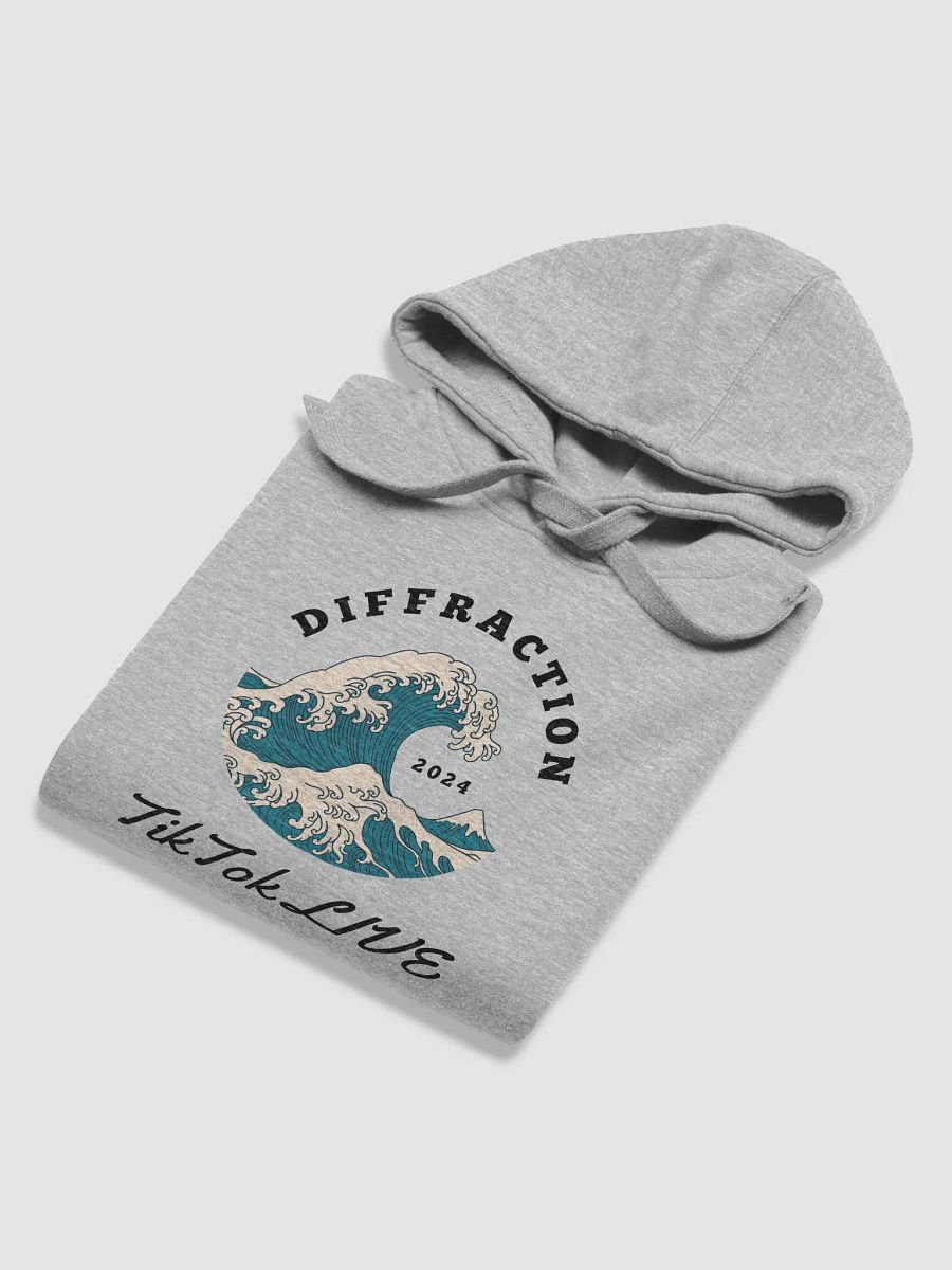Diffraction Classic Hoodie - Light w/ Dark Lettering product image (18)