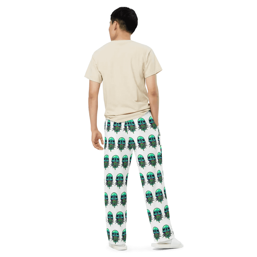 Canna Skull Wide-Leg Pants product image (5)
