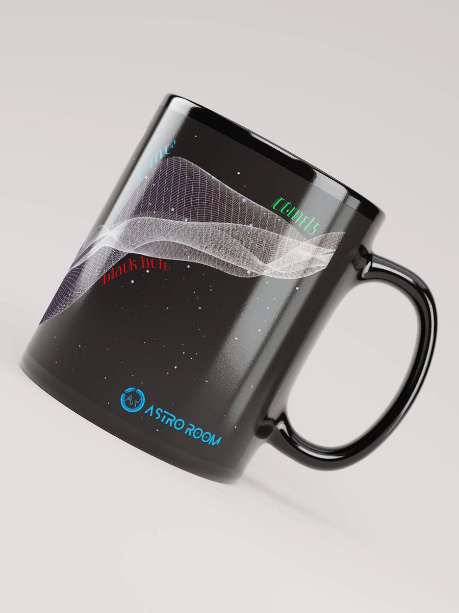 SpaceTime Quantum Realm - Premium Black Glossy Mug product image (5)
