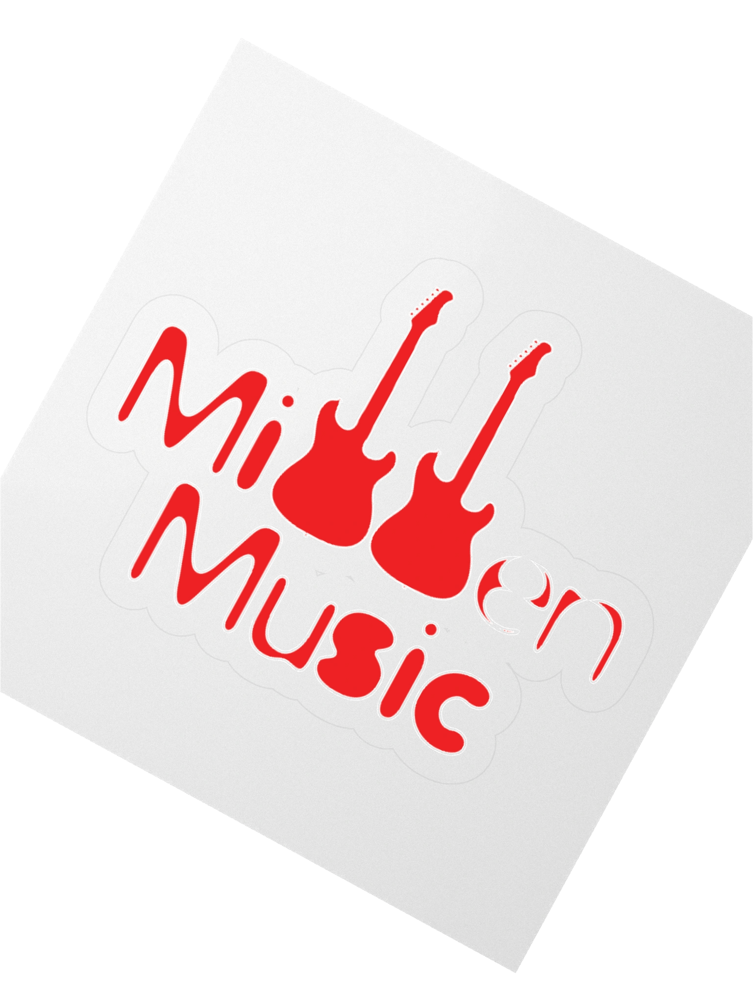OG Red Logo Kiss Cut Stickers product image (6)