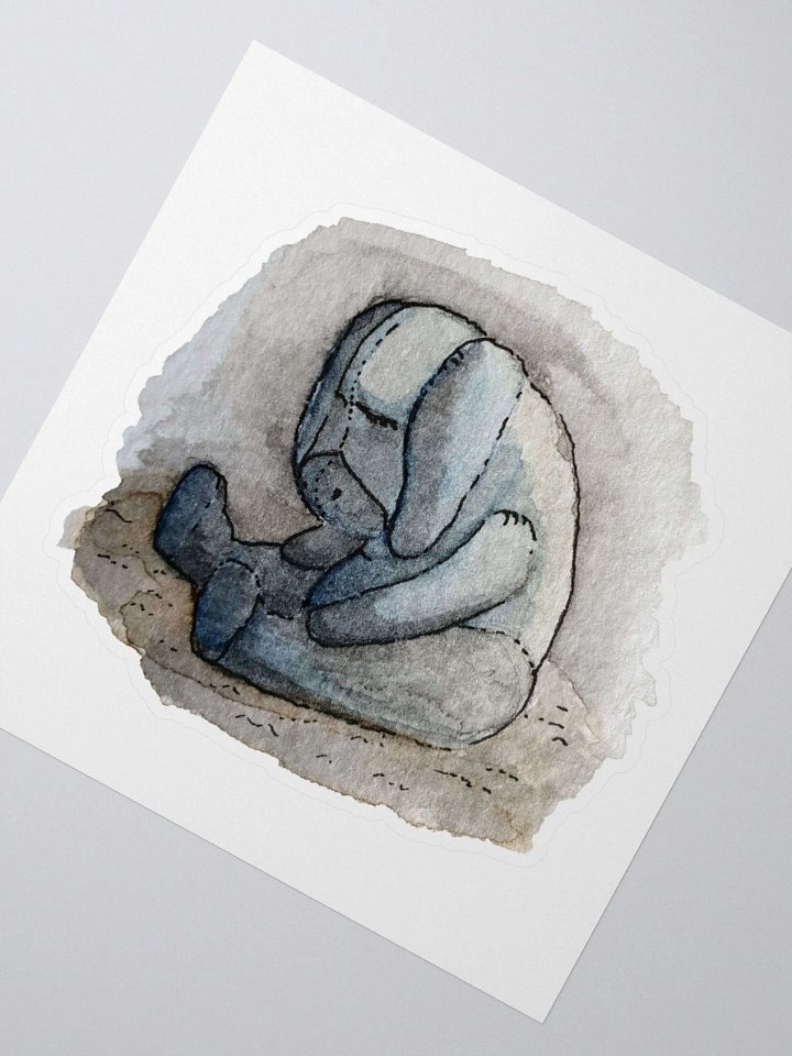 Sad Eeyore sticker product image (2)