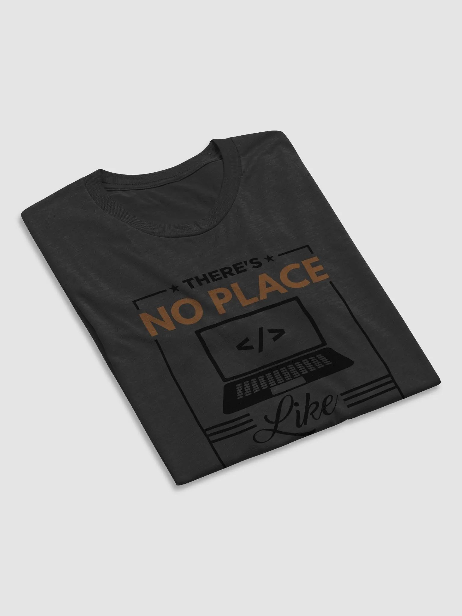 "No Place Like 127.0.0.1" T-Shirt – Ultra-Soft Tri-Blend product image (5)