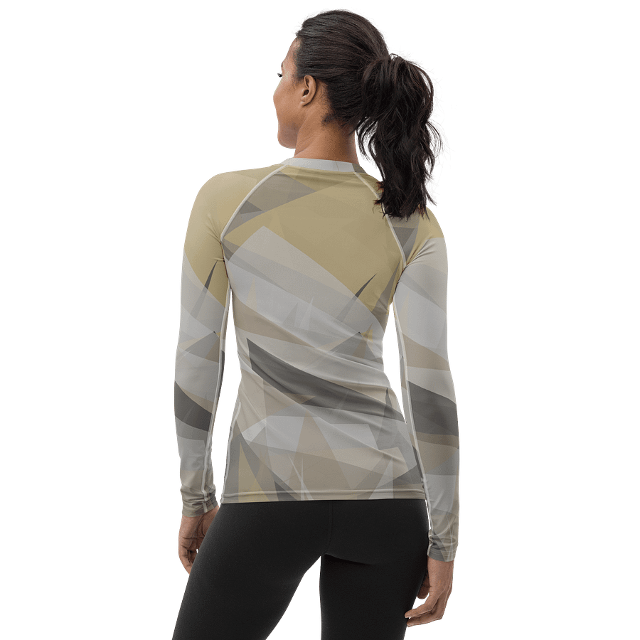 Geometric Fusion Women's Rash Guard product image (2)