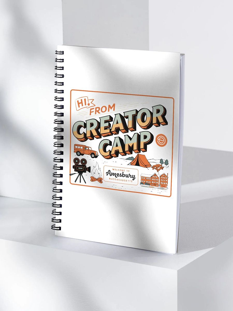 Hi from Creator Camp Notebook product image (4)
