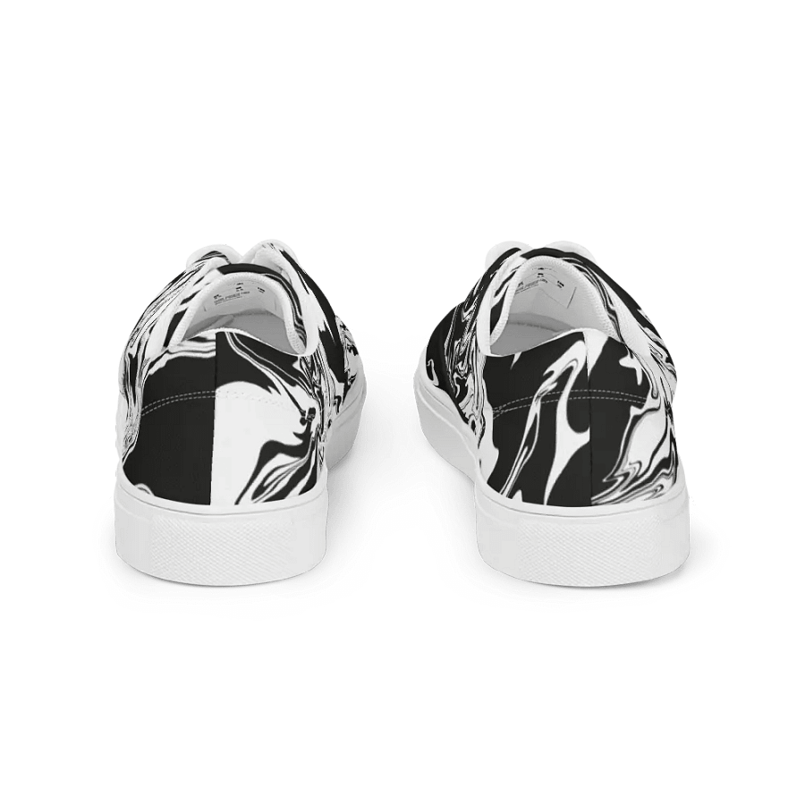 Monochrome Swirl Lace-Up Shoes product image (5)