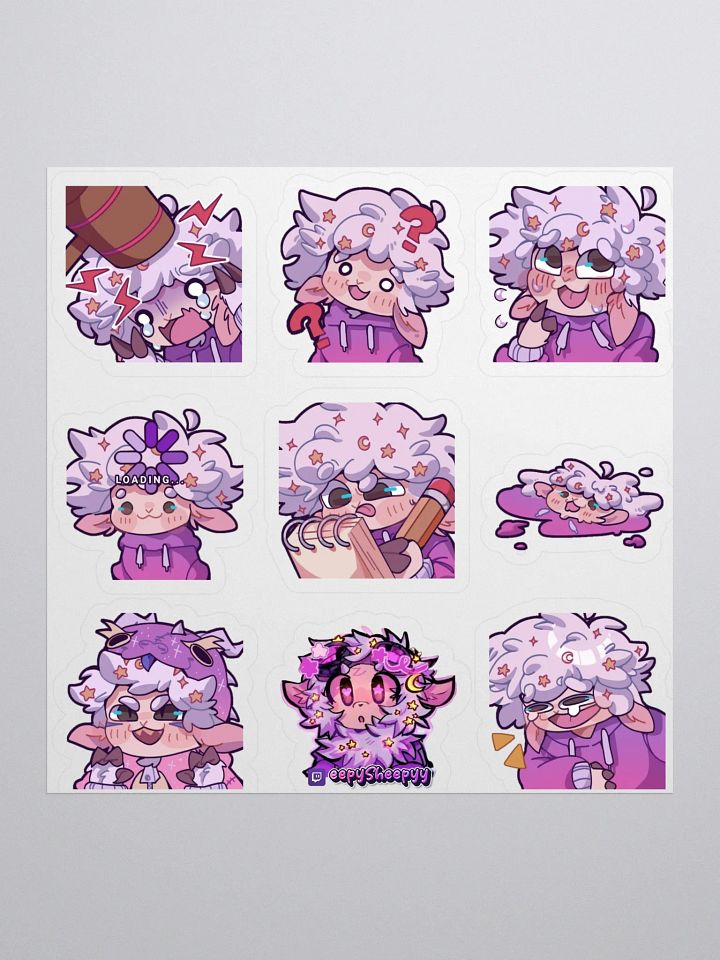 Emote Stickers! product image (1)