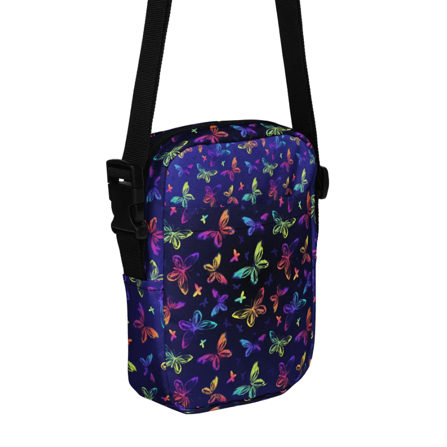 Kaleidoscope Butterfly Dreams Crossbody Bag nature moms dads daughters sons product image (4)