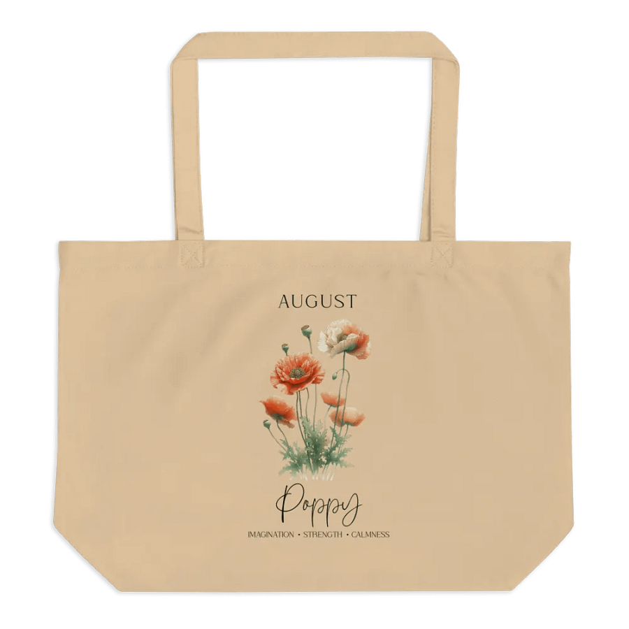 August Poppy Tote product image (1)