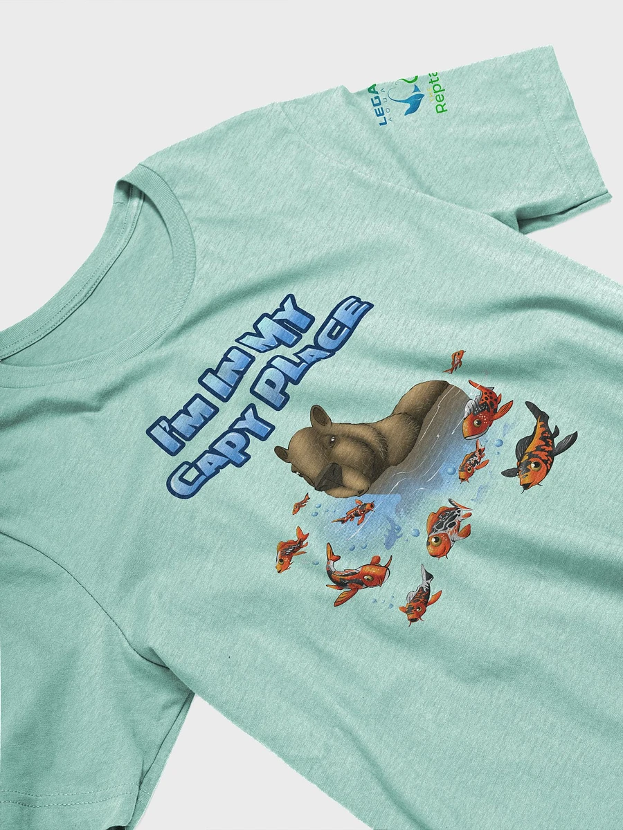 I'm In My Capy Place! Javier The Capybara Tee. - LegaSea x Reptile Army Collab product image (3)