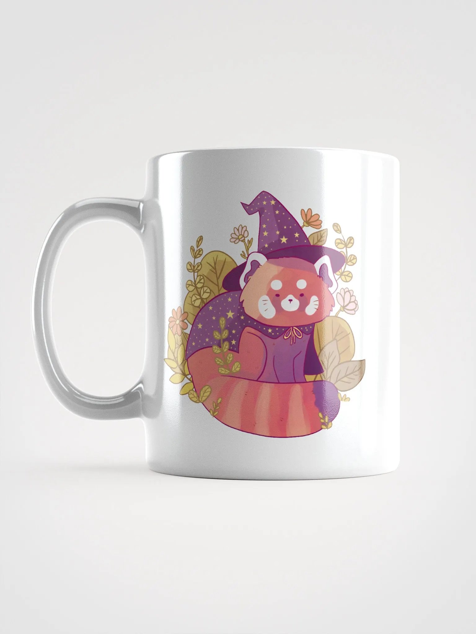 Cute Red Panda Wizard Mug product image (6)