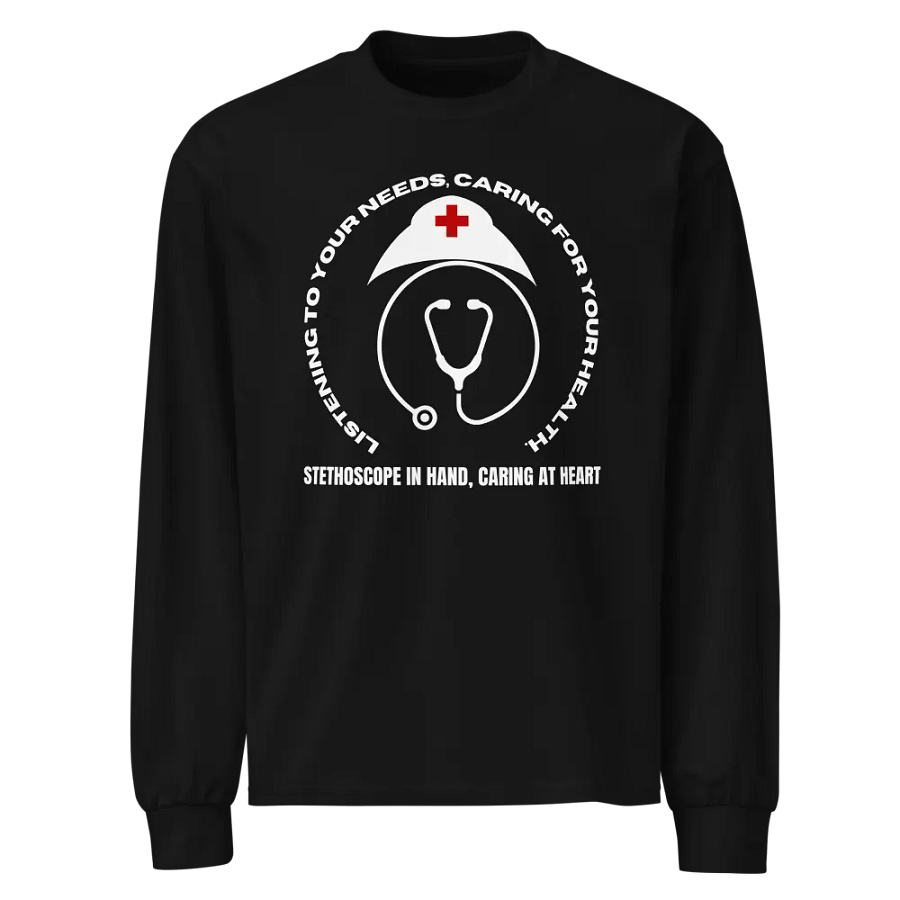 Heartbeat Health Logo Long Sleeve Shirt product image (1)