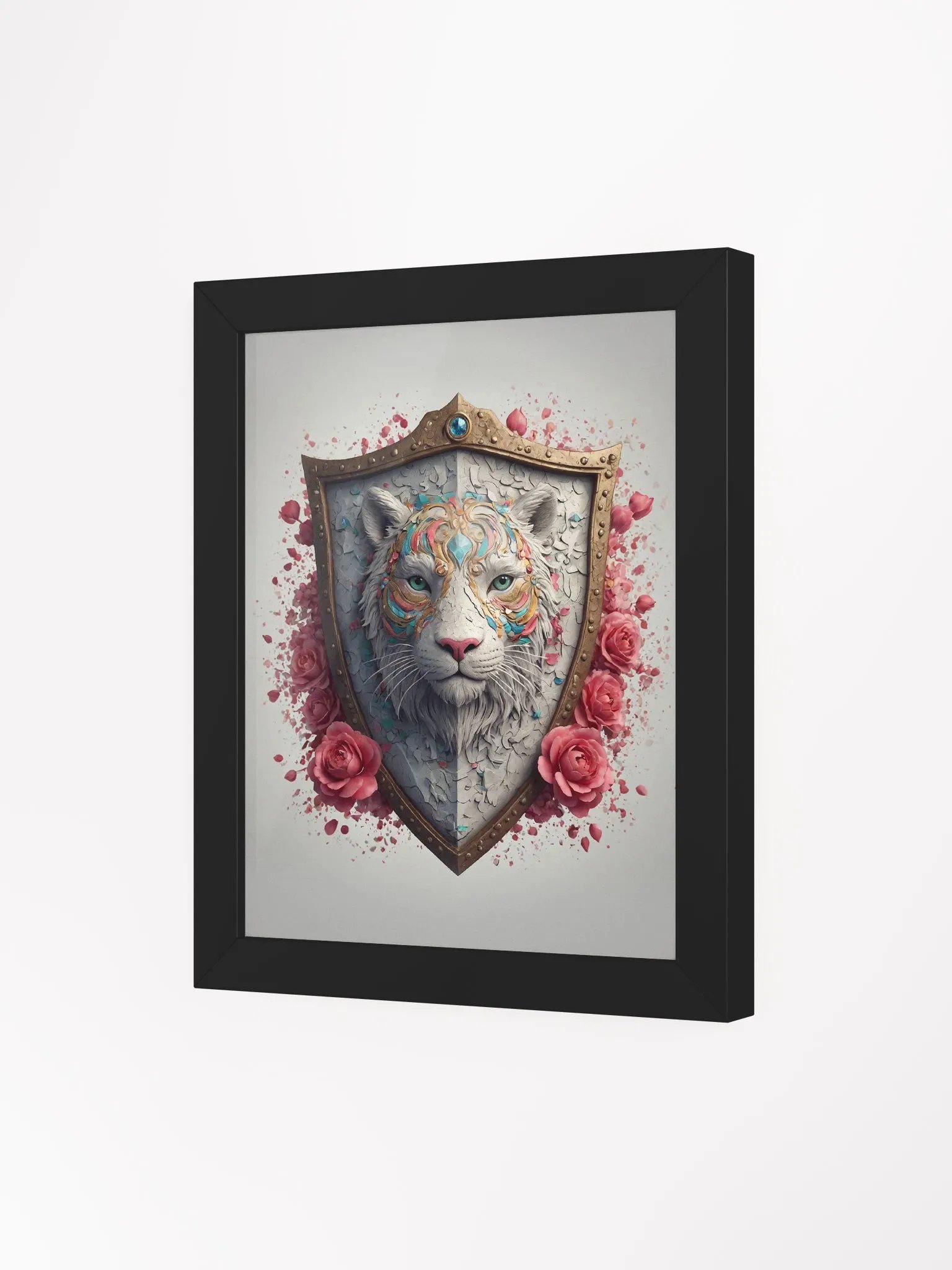 Tiger framed high-quality matte poster product image (64)