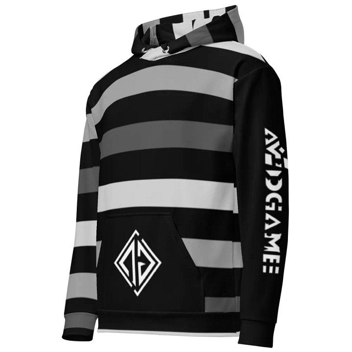 Sweat à capuche avec rayures pour hommes et femmes product image (2)