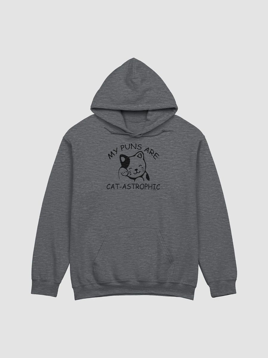 Cat-astrophic puns - hoodie product image (1)