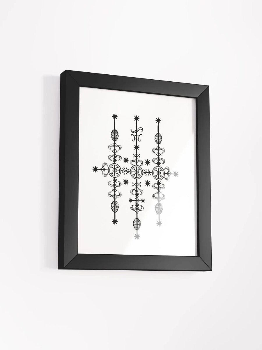 Frame with Marasa vèvè product image (16)