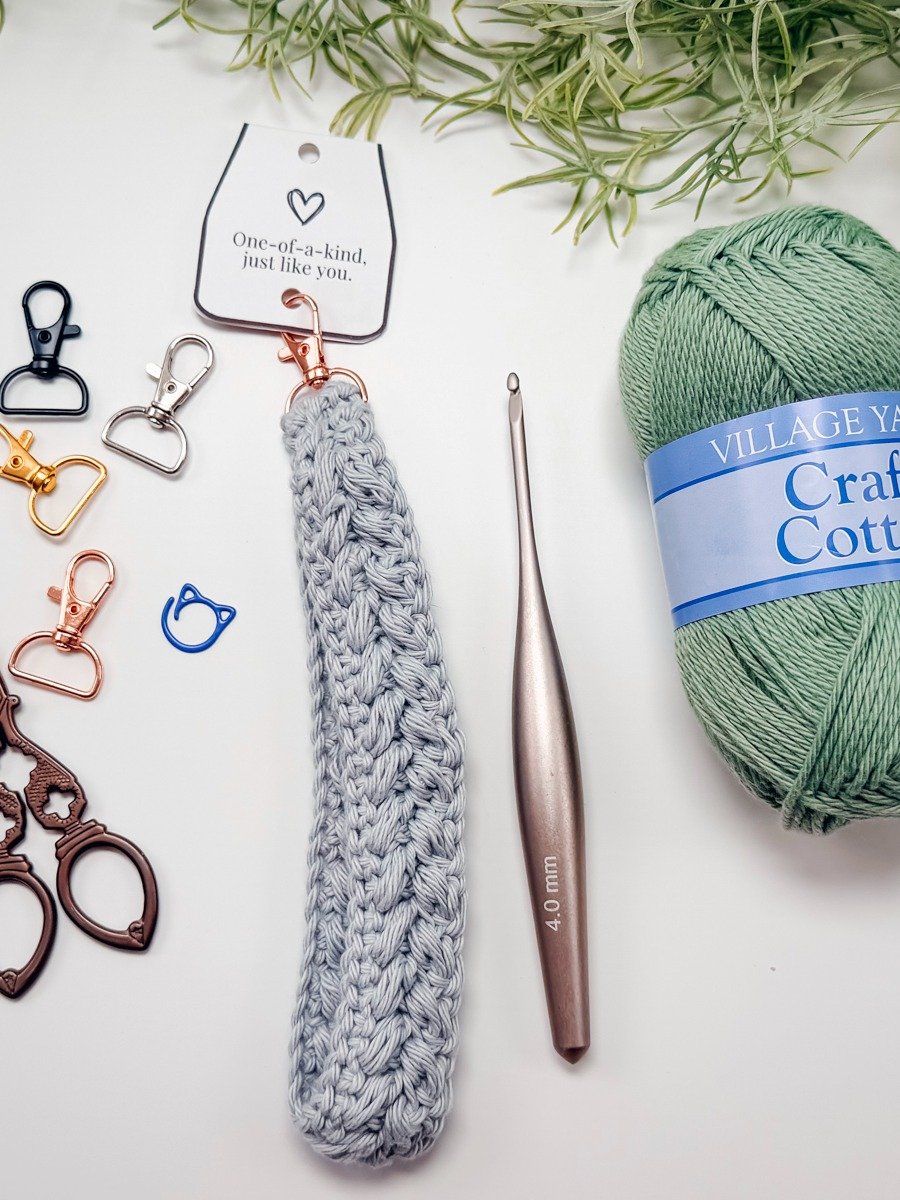 Wheat Stitch™ Keychain & Lanyard Crochet Pattern product image (11)