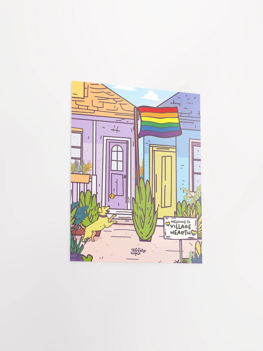 Village Hearth 8x10 poster product image (3)
