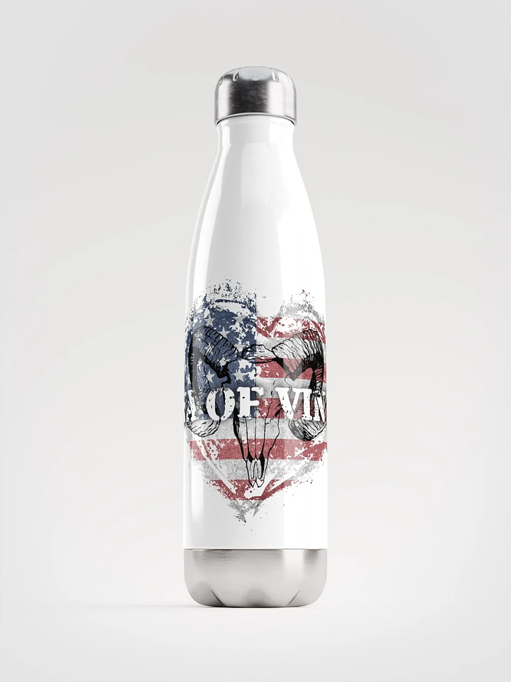 Patriotic LoV Water Bottle product image (1)