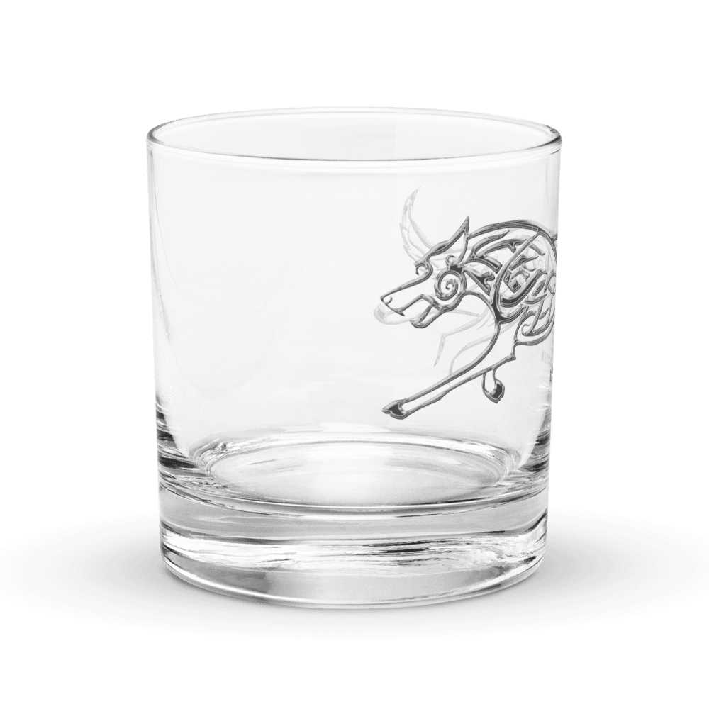 Chrome Malinois - Whiskey Rocks Glass product image (3)