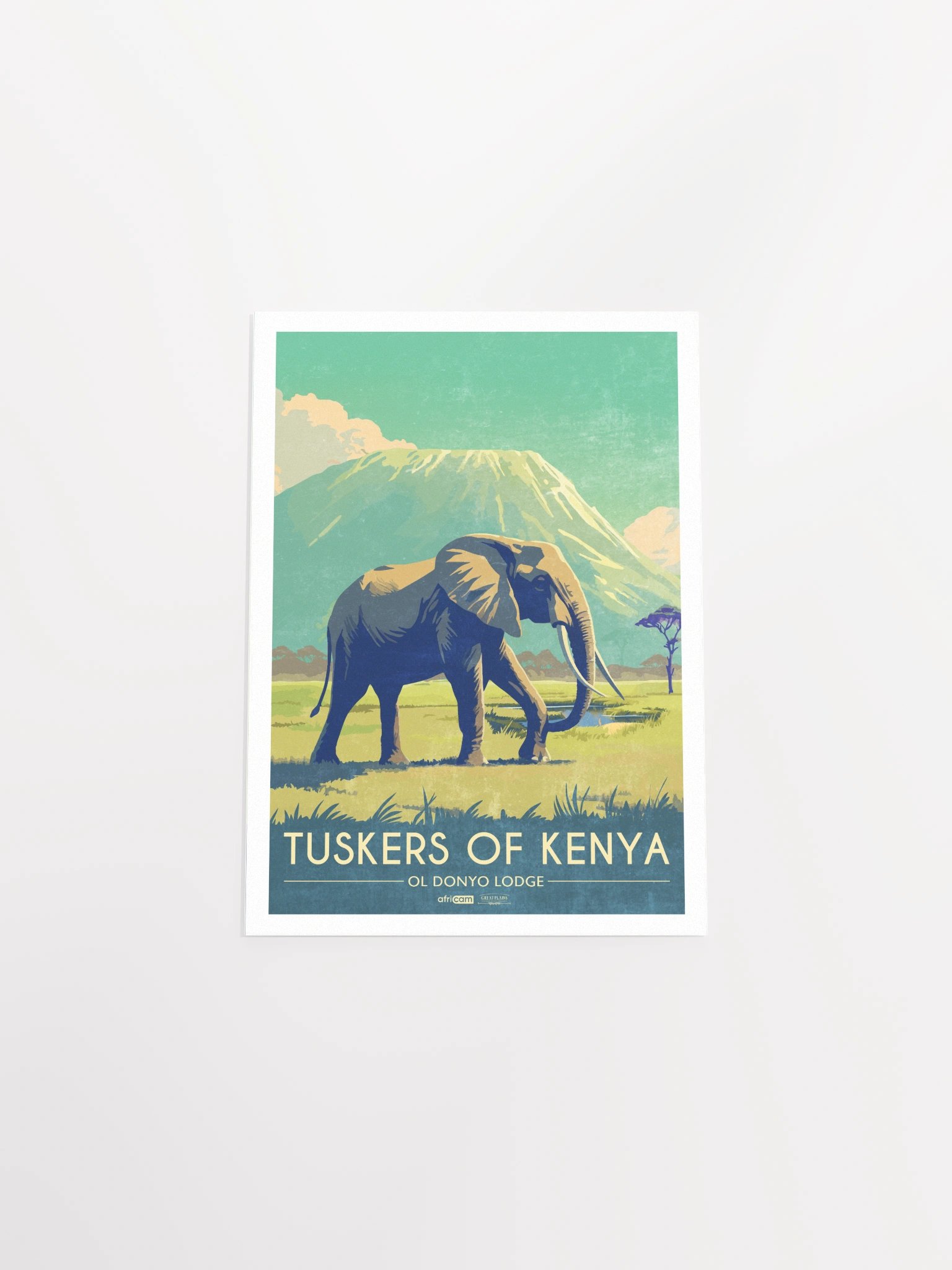 Ol Donyo (Elephant) Poster product image (10)