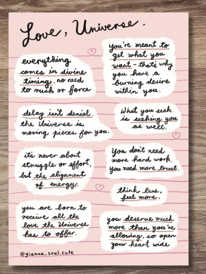 Love, Universe | Positivity Sticker Sheet product image (1)