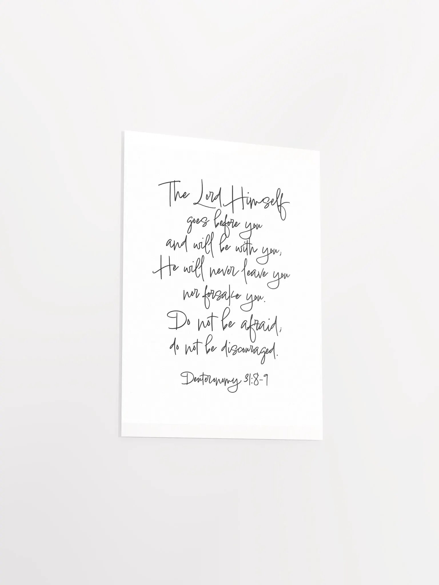 The Lord Goes Before You - Print product image (3)