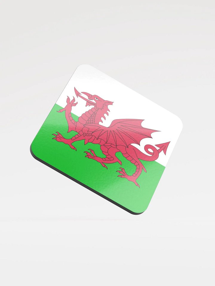 Welsh Flag Coaster product image (1)