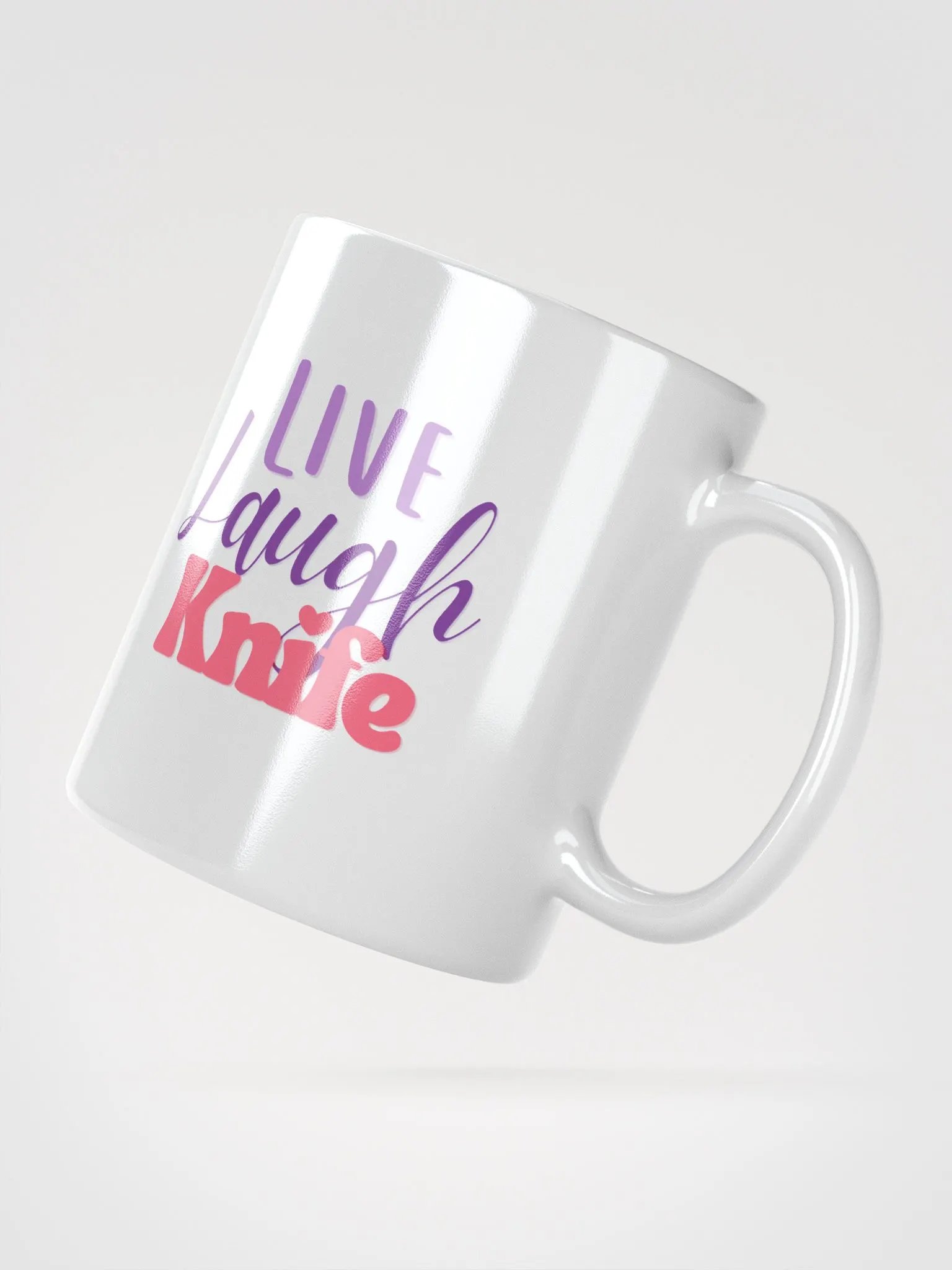Live Laugh Knife Mug product image (6)