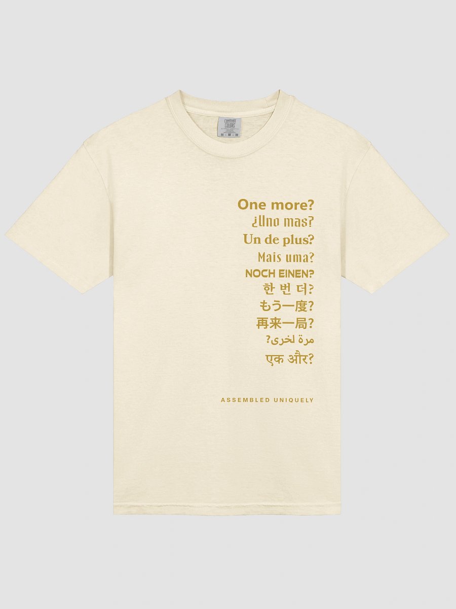 One More? Tee (Ivory) product image (4)