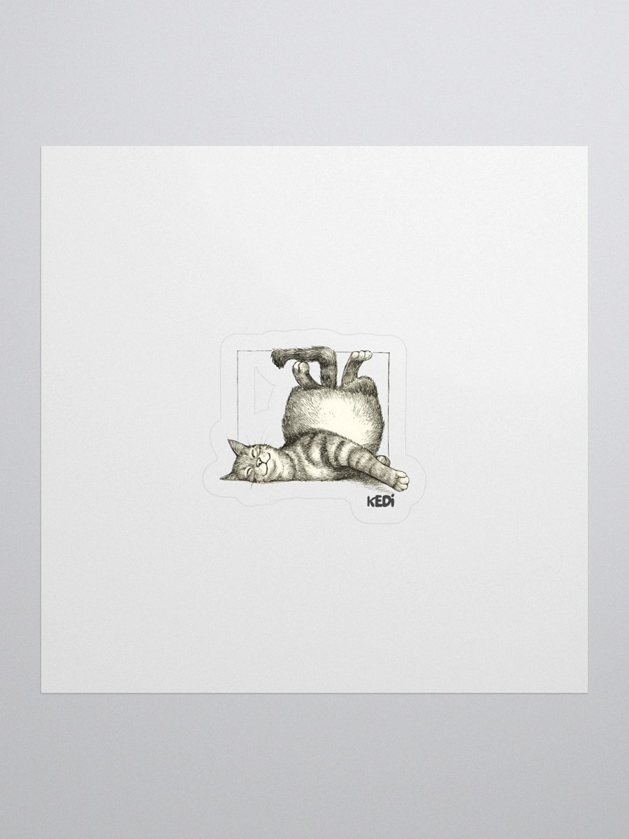 Content Kitty Kiss Cut Stickers product image (1)