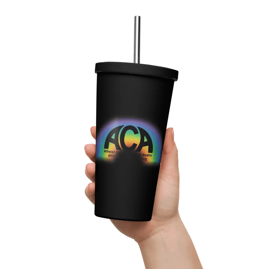The Atheist Community of Austin Rainbow Tumbler product image (15)