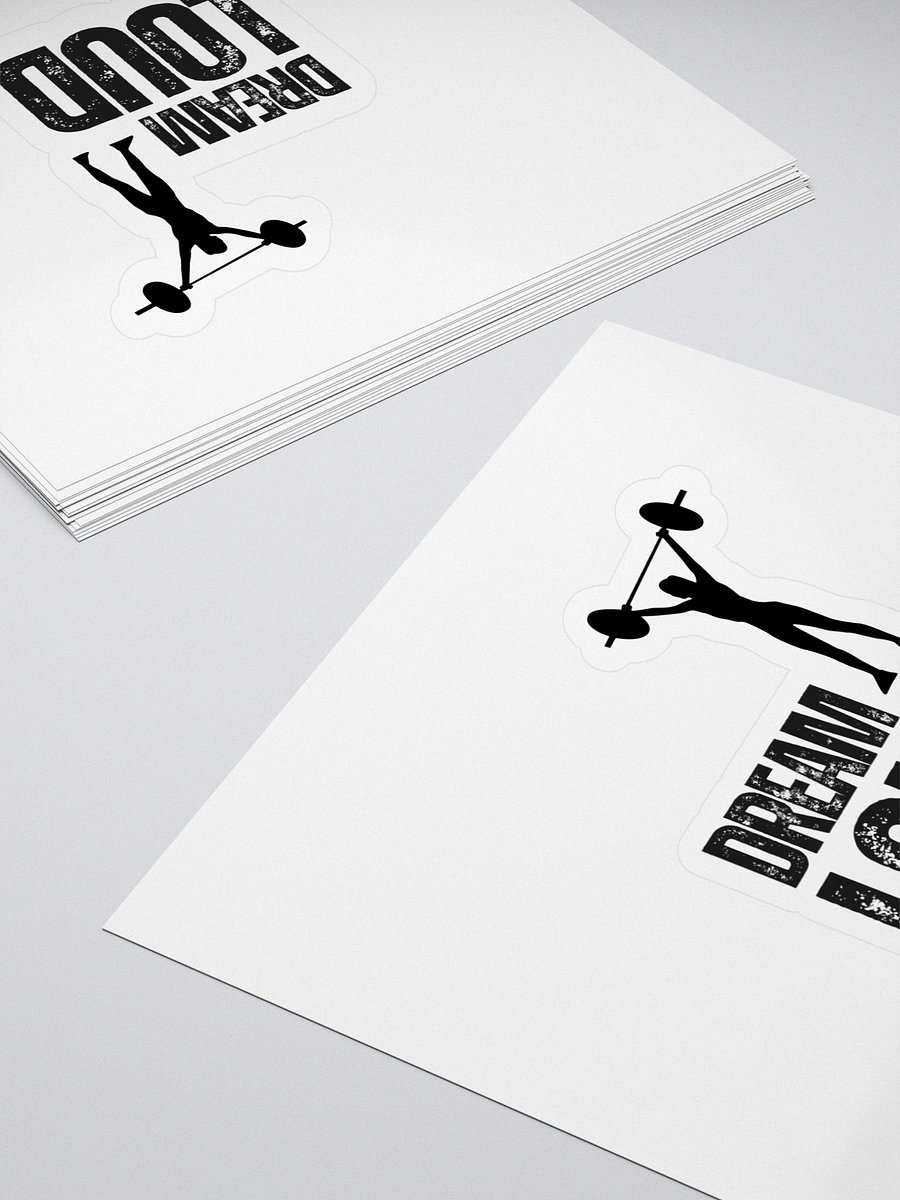 Dream Loud - Woman Lifting - Sticker product image (4)