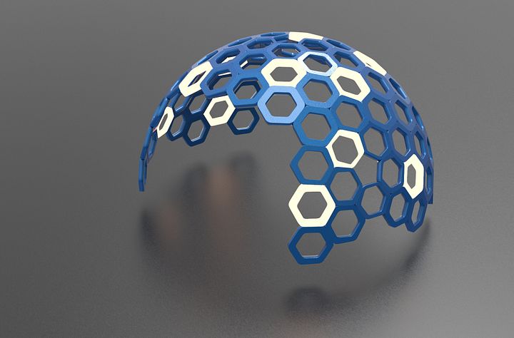 Parametric Facade over Surface Design Grasshopper Rhino Files Download product image (1)