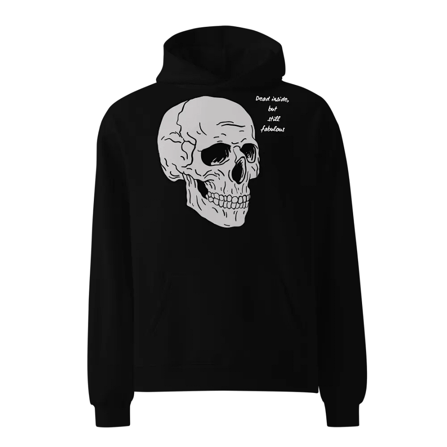 Fabulously Dead Inside Oversized Hoodie product image (1)