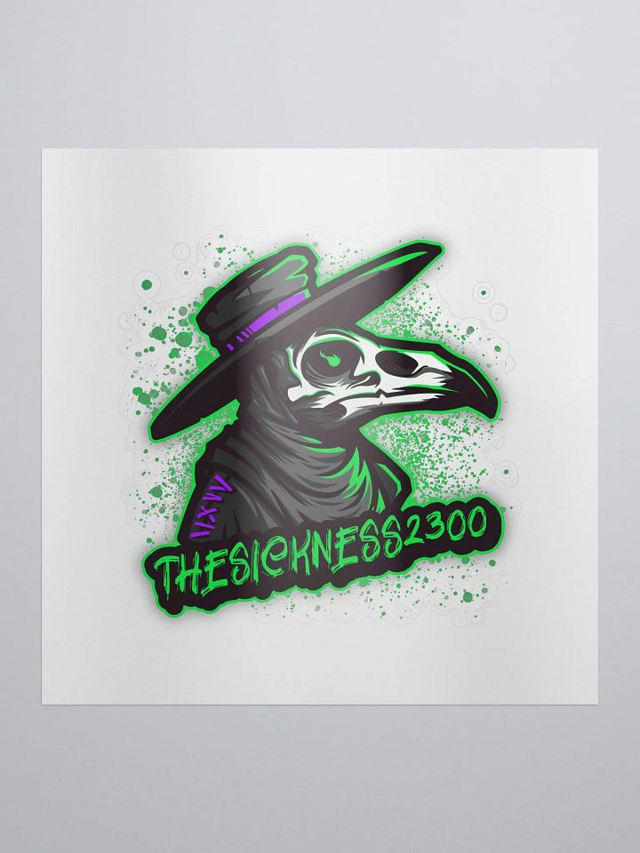 theSICKNESS sticker product image (1)